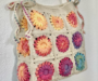 Sunburst Rainbow Tote Pattern V3 (Rainbow Sunburst Granny Square)